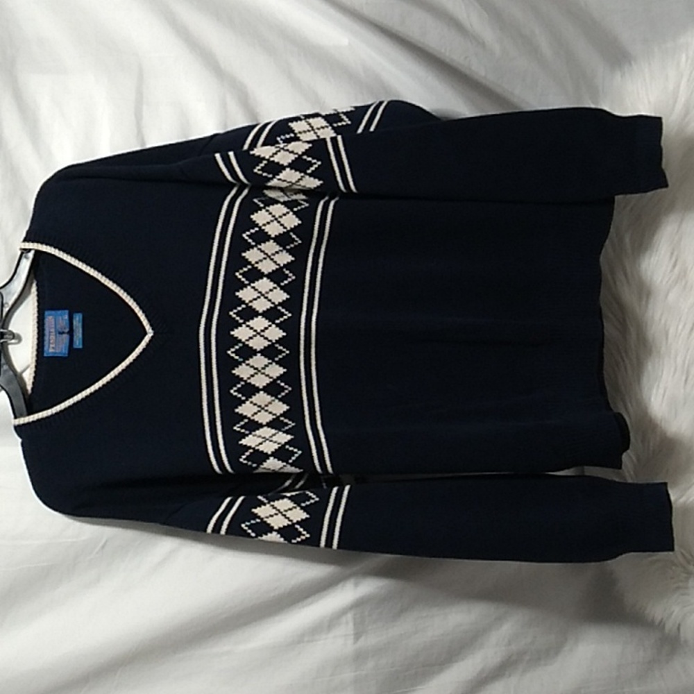 SALE! Pendleton Portland Oregon Cotton Sweater Gently Worn Sz.L (A-75)